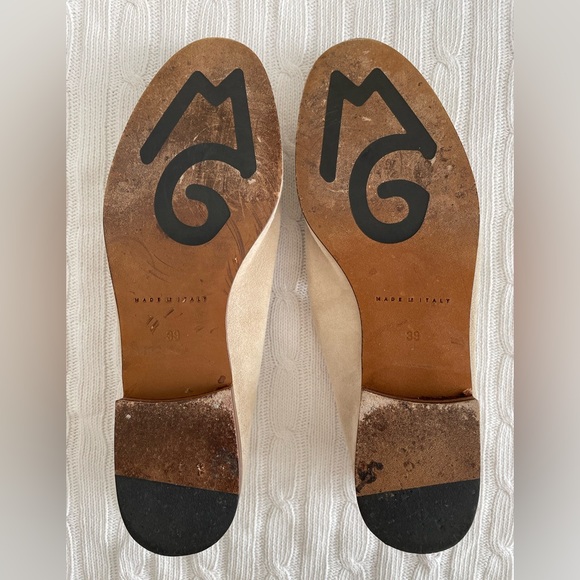 M. Gemi Sacca Donna Classic Italian Loafer in Oatmeal Suede Size EU 39 US 8.5 - Picture 8 of 11